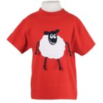Loopy Lamb T - Red - 2yr