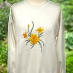 Daffodils on Soft Cream - small