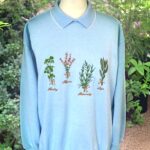 Herb Garden on Sky Blue - small