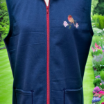 Gilet : `Robin` on Navy - small